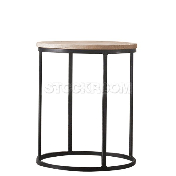 Modern Industrial Tall Coffee Table