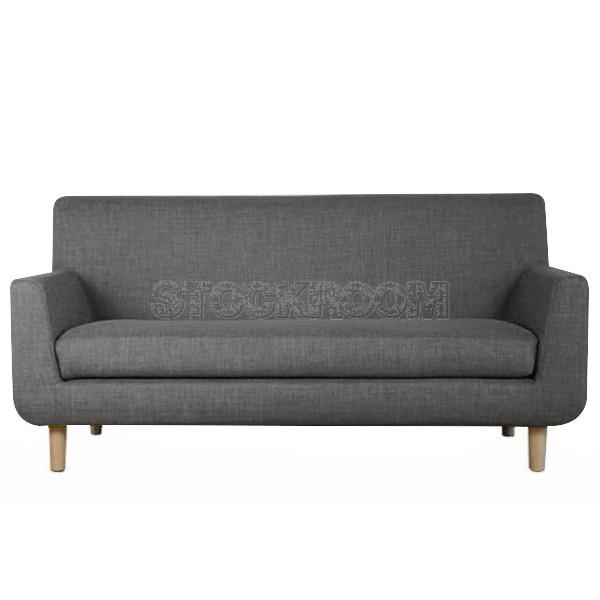 Morgan Fabric Sofa 3 Seater