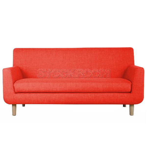 Morgan Fabric Sofa 3 Seater