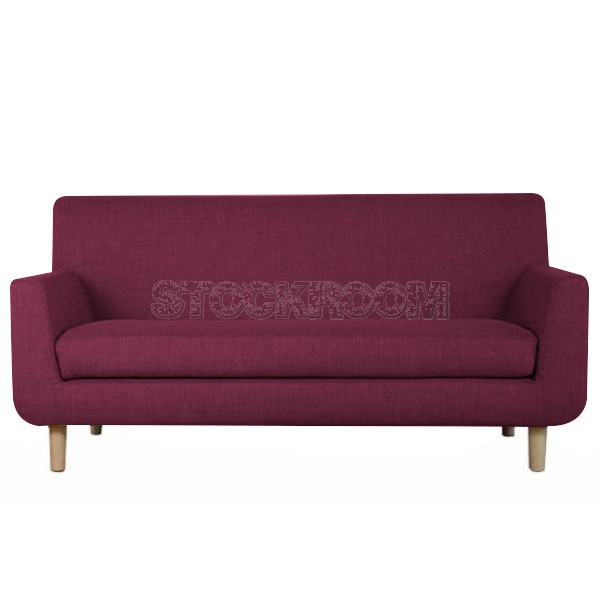 Morgan Fabric Sofa 3 Seater