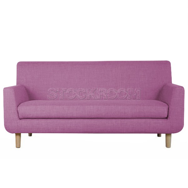 Morgan Fabric Sofa 3 Seater