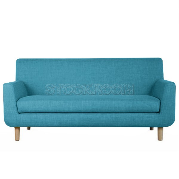 Morgan Fabric Sofa 3 Seater