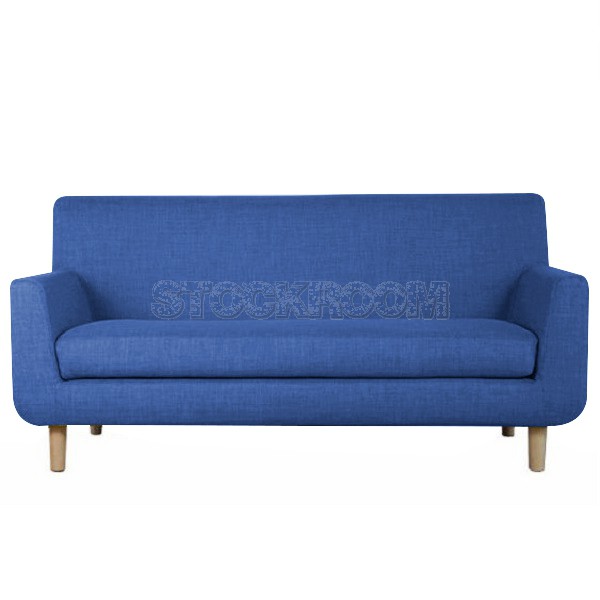 Morgan Fabric Sofa 3 Seater