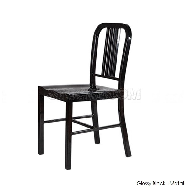 Navy Style Dining Chair By Stockroom