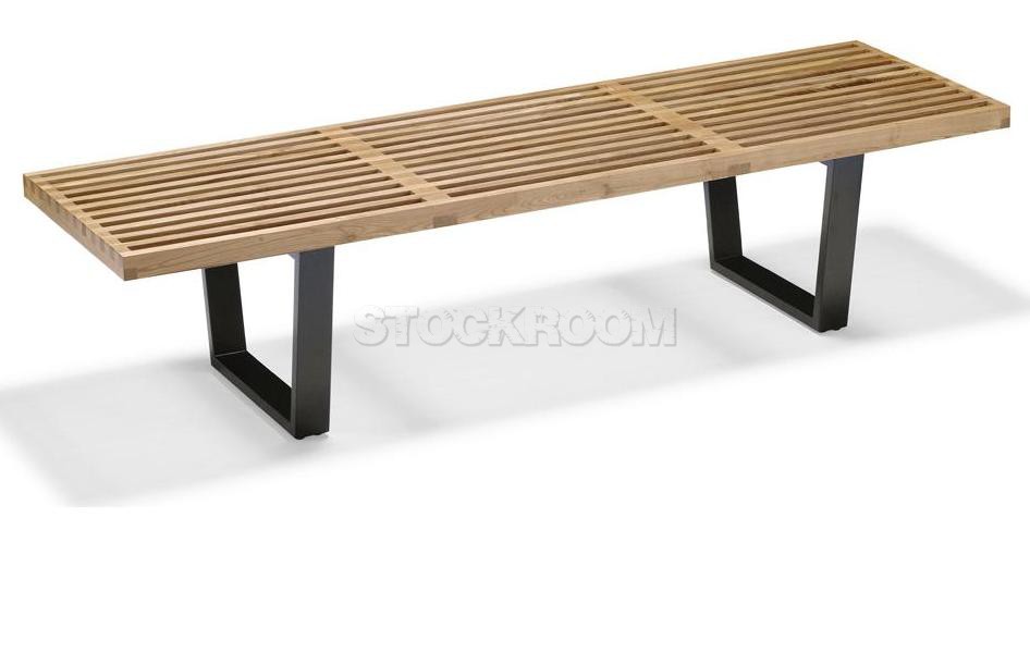 Nelson Style Platform Bench - Medium