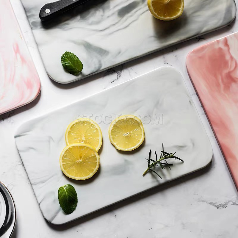 Nordic Marble Dinner Serving Board