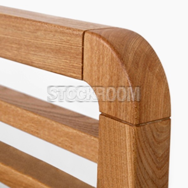 Norman Solid Oak Wood Bed Frame