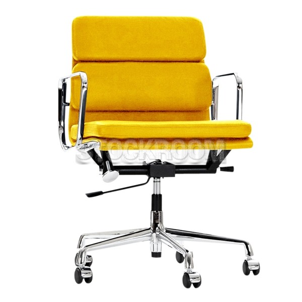 Eames Style Softpad Lowback With Castors Office Chair - Special Version