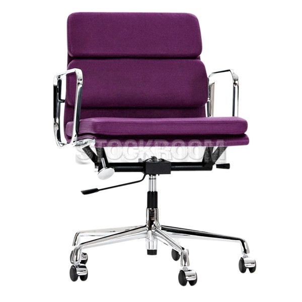 Eames Style Softpad Lowback With Castors Office Chair - Special Version