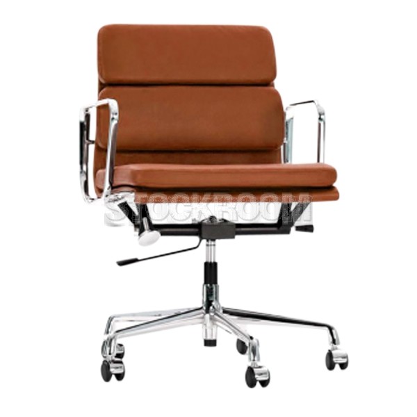 Eames Style Softpad Lowback With Castors Office Chair - Special Version