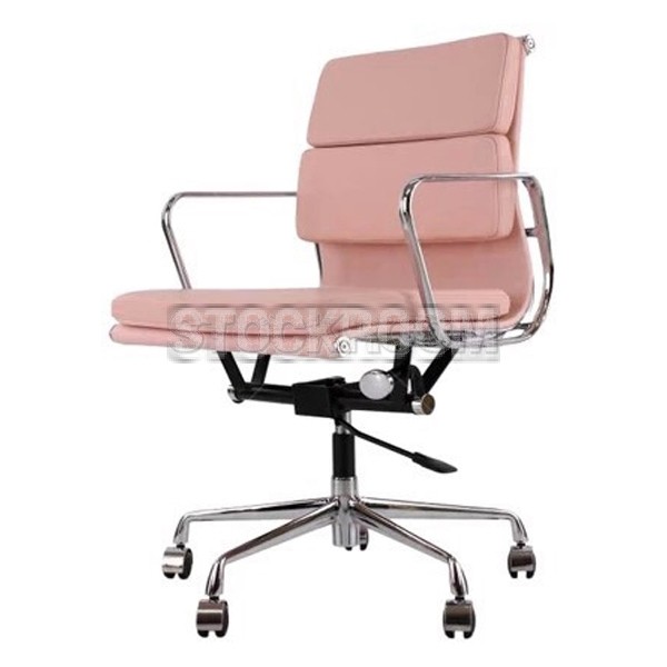 Eames Style Softpad Lowback With Castors Office Chair - Special Version