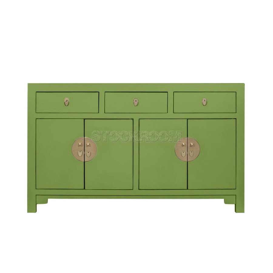 Chinese Oriental Convey Sideboard by Stockroom