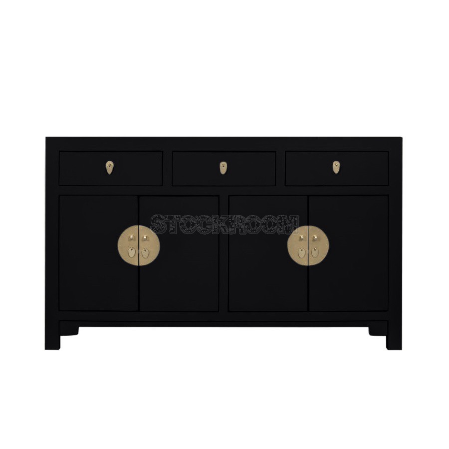 Chinese Oriental Convey Sideboard by Stockroom