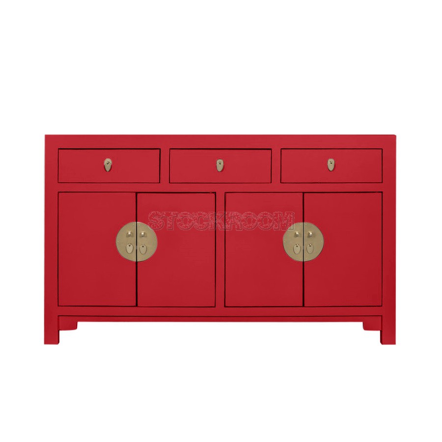 Chinese Oriental Convey Sideboard by Stockroom