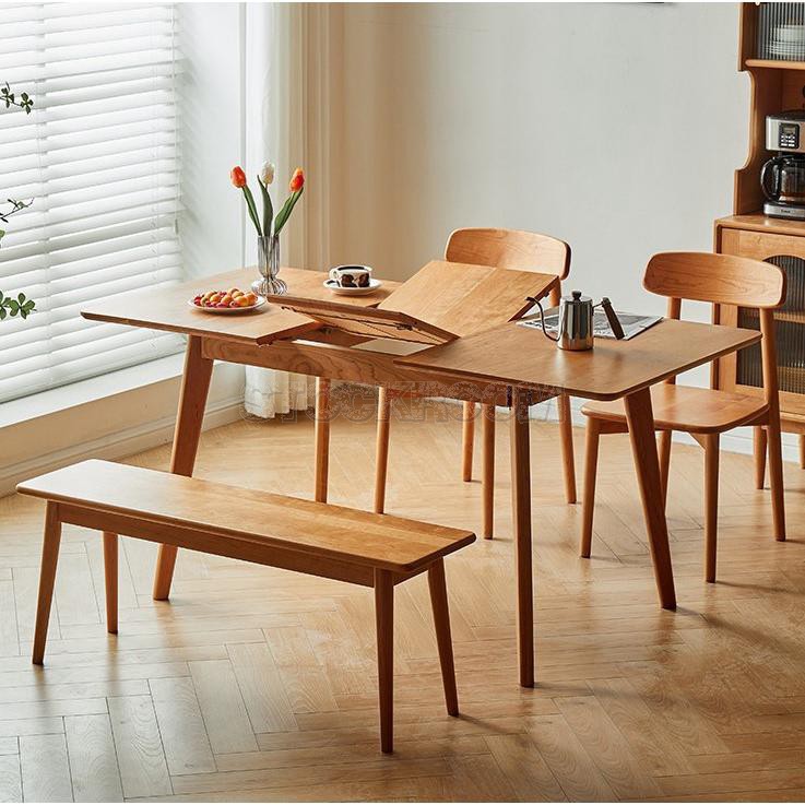 Otto Solid Wood Extendable Table