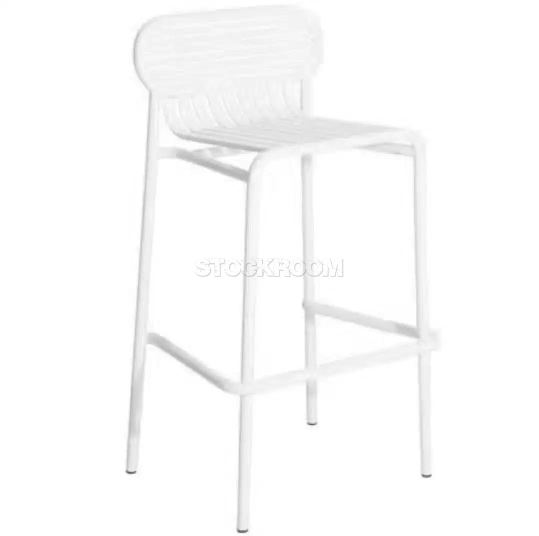 Palatine Contemporary Outdoor Bar Stool 