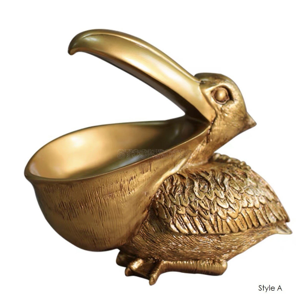 PELICAN STORAGE FIGURINE / Decoration