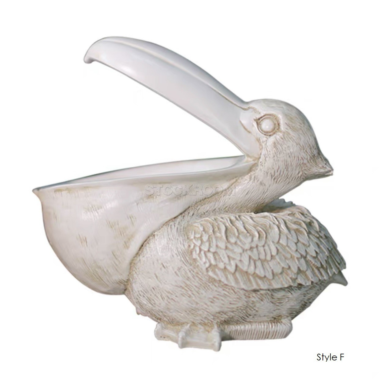 PELICAN STORAGE FIGURINE / Decoration