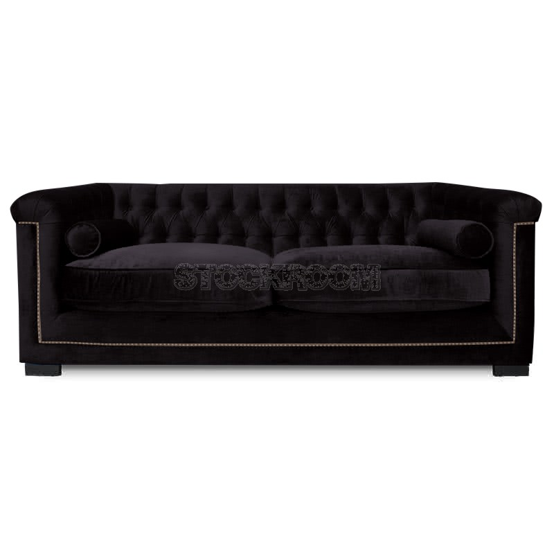 Penelope Chesterfield Fabric Sofa