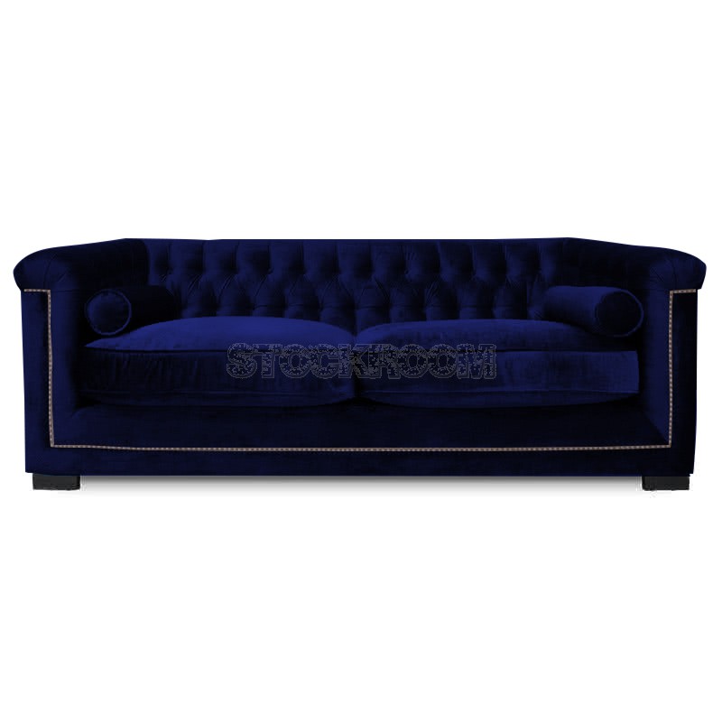 Penelope Chesterfield Fabric Sofa