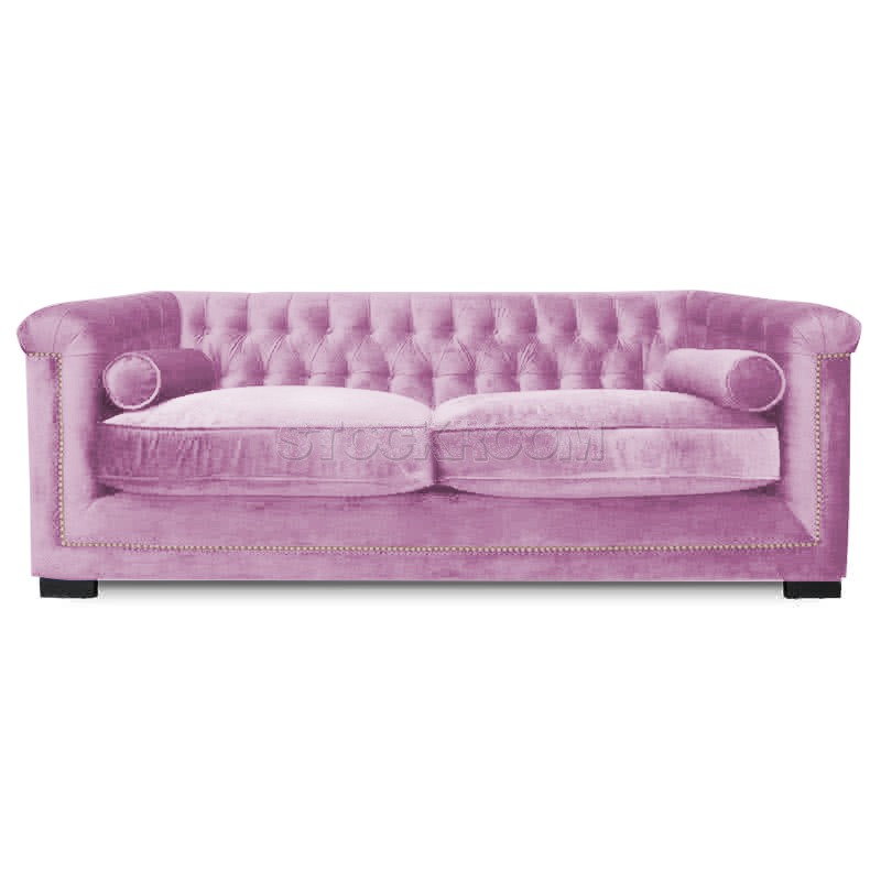 Penelope Chesterfield Fabric Sofa