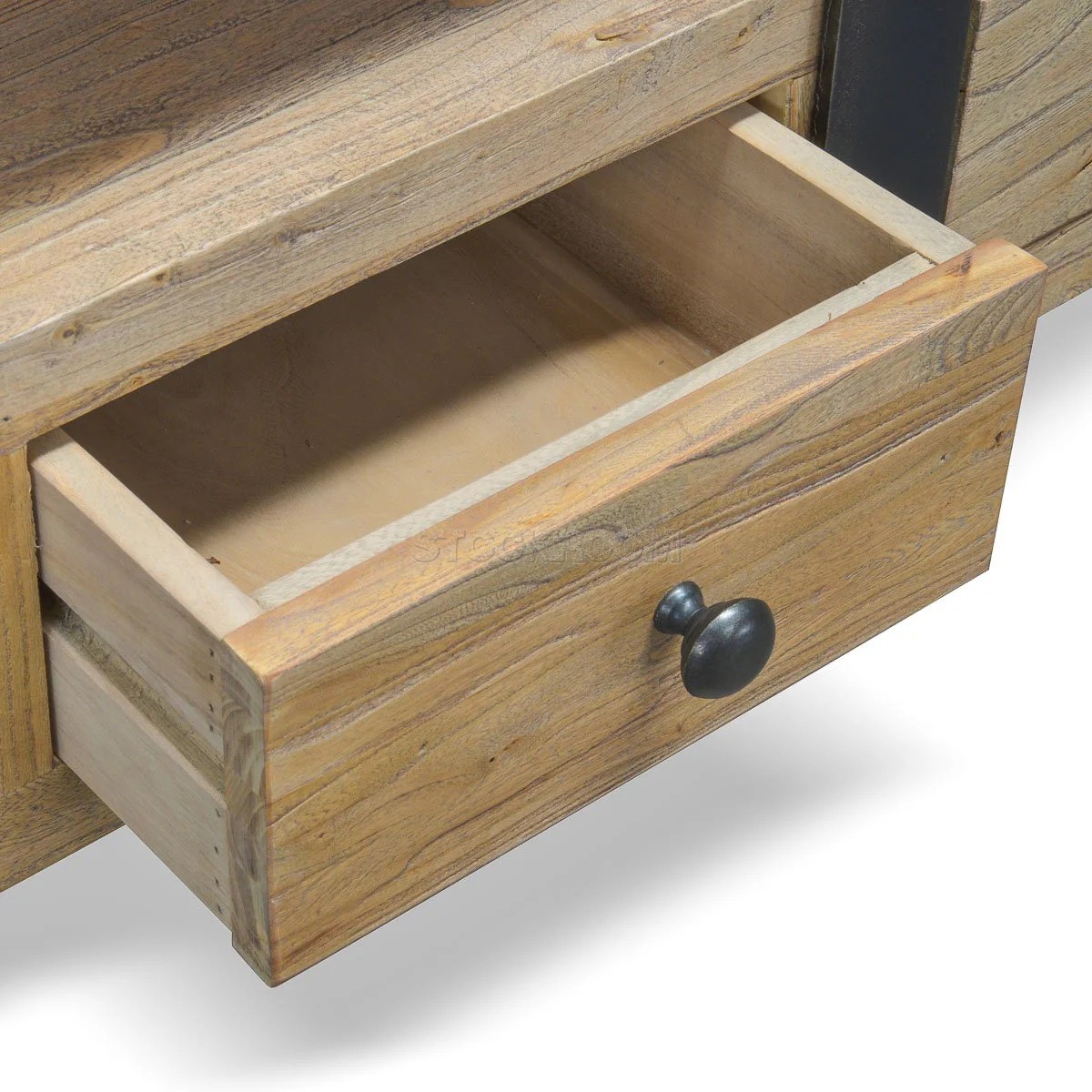Phoenix Vintage Industrial Style Solid Wood Loft TV Unit / Sideboard