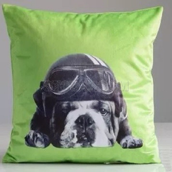 Pilot Bulldog Cushion 3