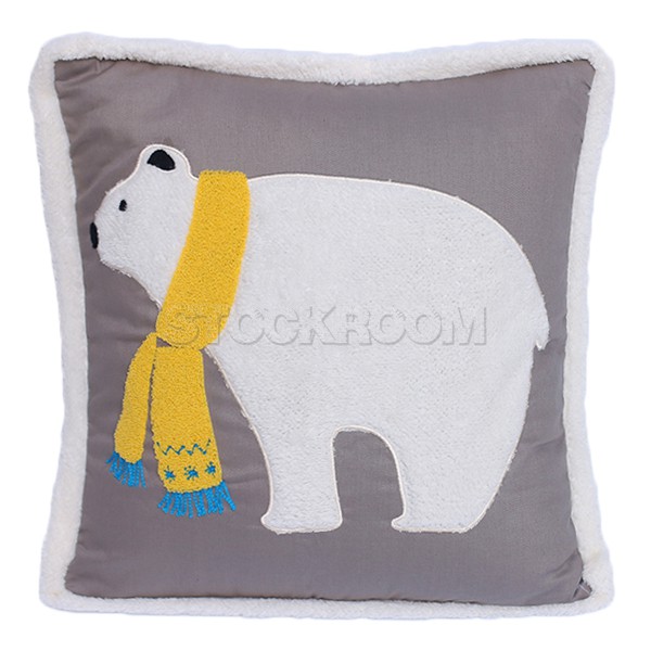 Polar Bear Decorative Cushion