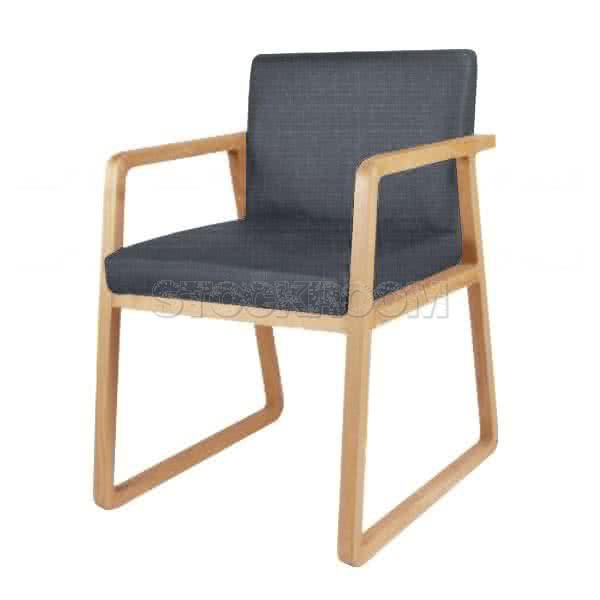 Quentin Solid Wood Armchair