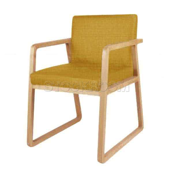 Quentin Solid Wood Armchair