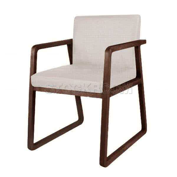 Quentin Solid Wood Armchair