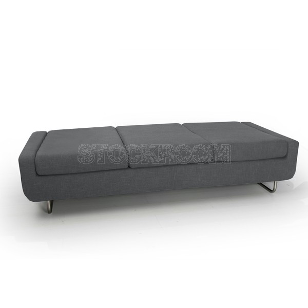 Raff Style Fabric Sofa and Day Bed