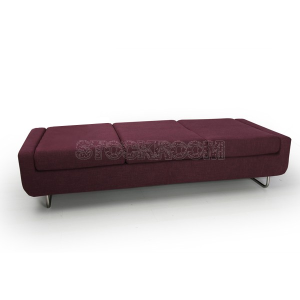 Raff Style Fabric Sofa and Day Bed