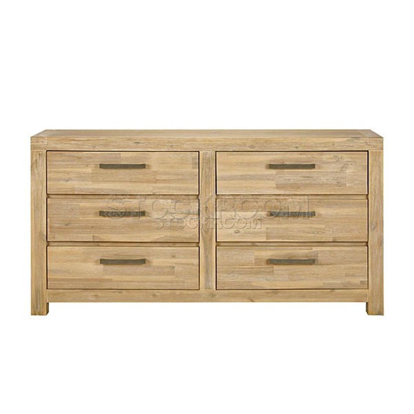 Ragna Recycle Elm Wood Chest of Drawers
