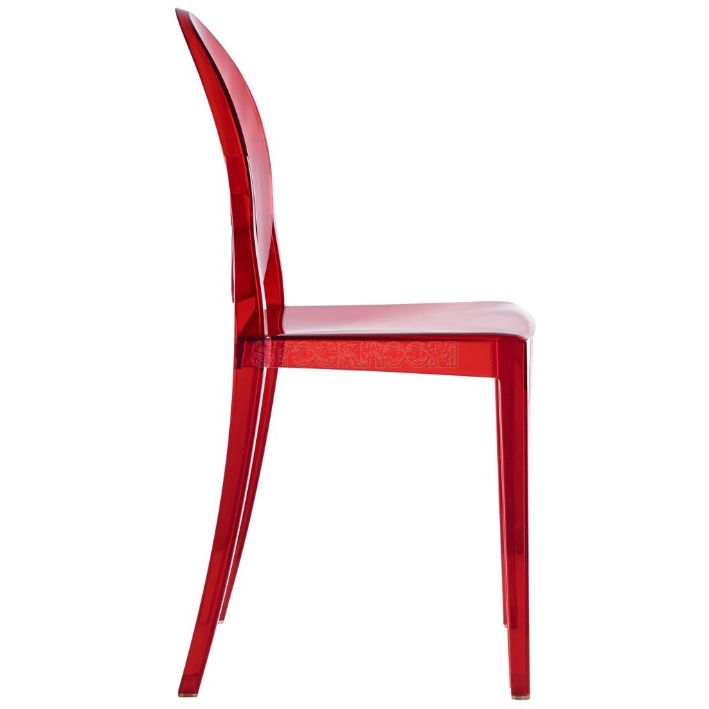 Victoria Ghost Style Chair / Stackable Dining Chair