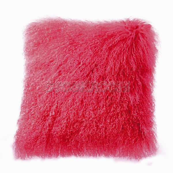 Mongolian Lamb Fur Cushion