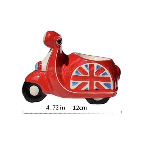 Red Car Novelty Egg Cup