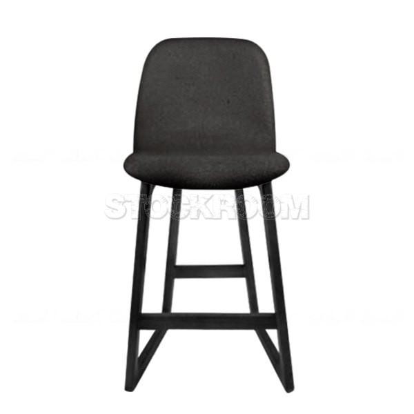 Renne Fabric Upholstered Wood Barstool
