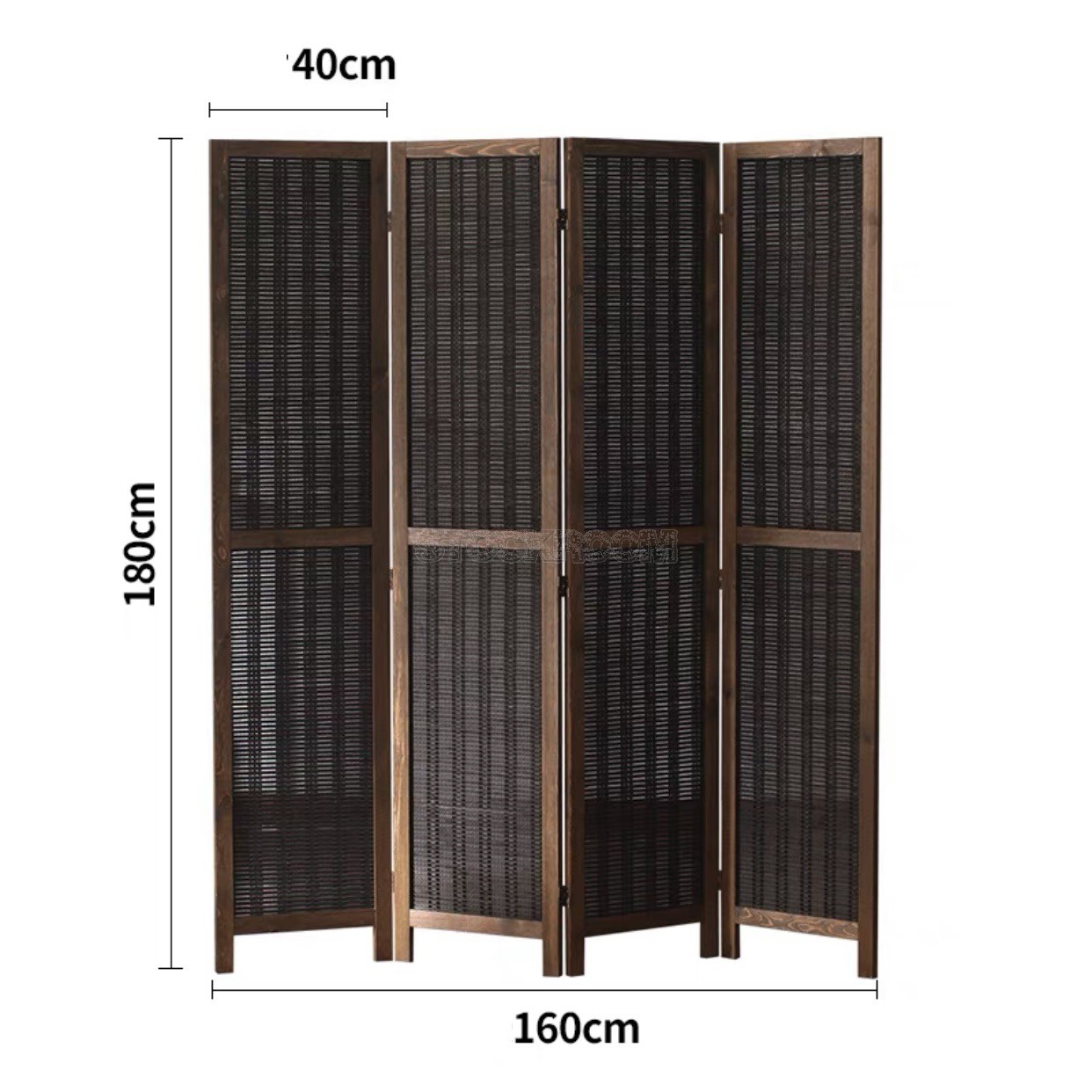 Retro Style Wooden Decorative Screen / Room Dividers