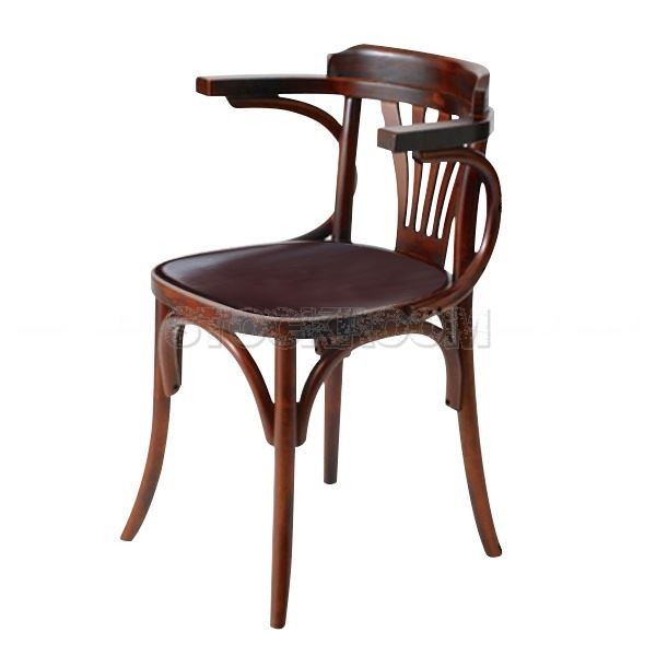 Reverie Colonial Style Dining Armchair with Seat Pad