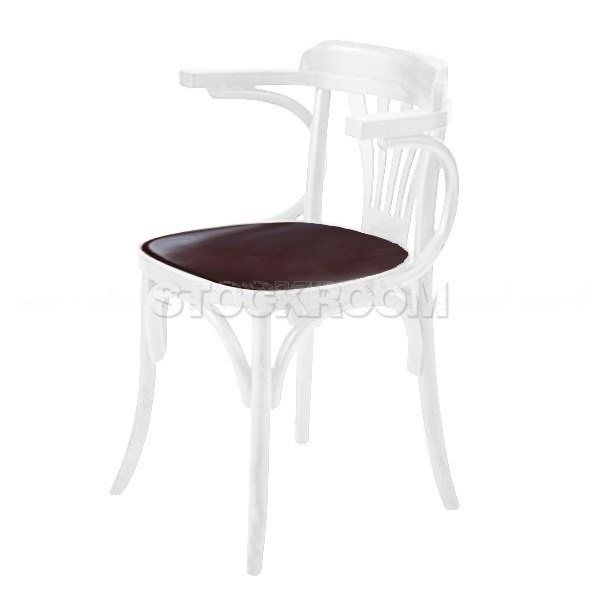 Reverie Colonial Style Dining Armchair with Seat Pad