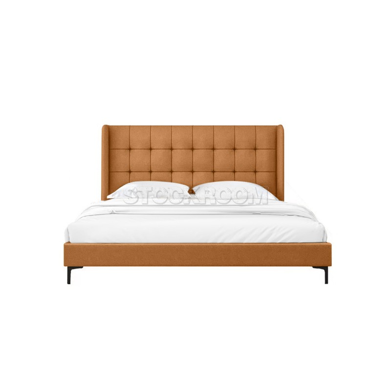 Rhianne Fabric Upholstered Bed Frame