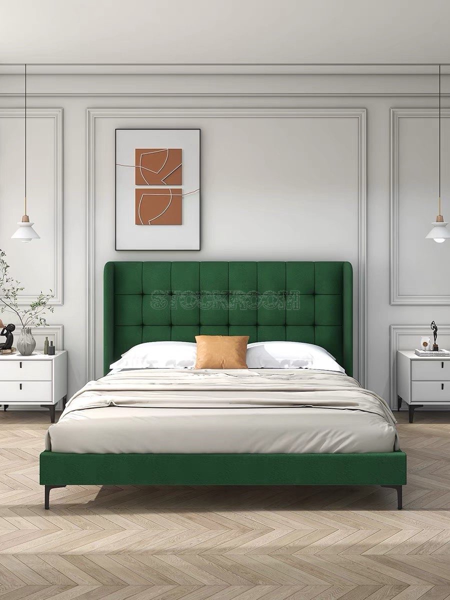 Rhianne Fabric Upholstered Bed Frame