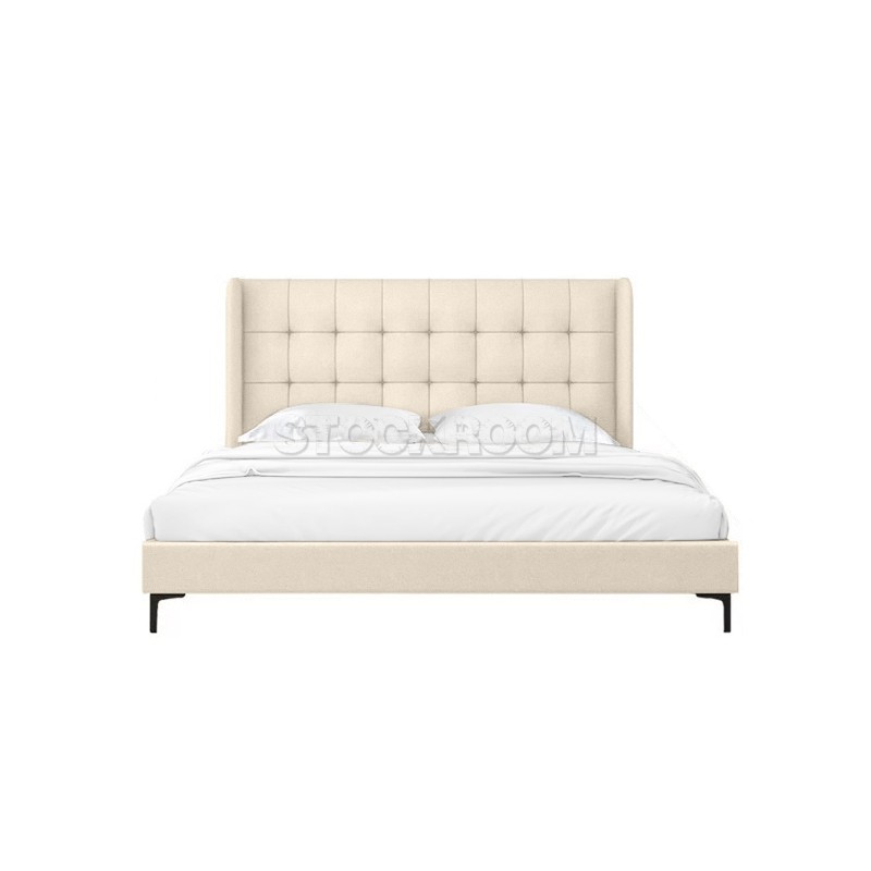 Rhianne Fabric Upholstered Bed Frame