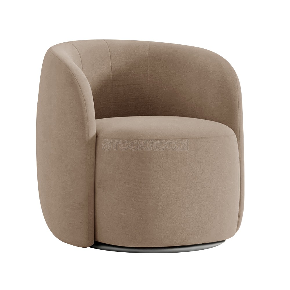 Robeto Contemporary Curved Single Seater and Lounge Chair