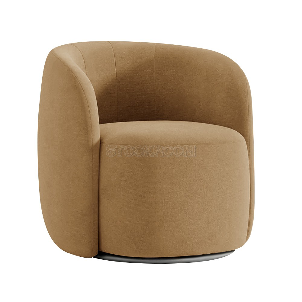 Robeto Contemporary Curved Single Seater and Lounge Chair