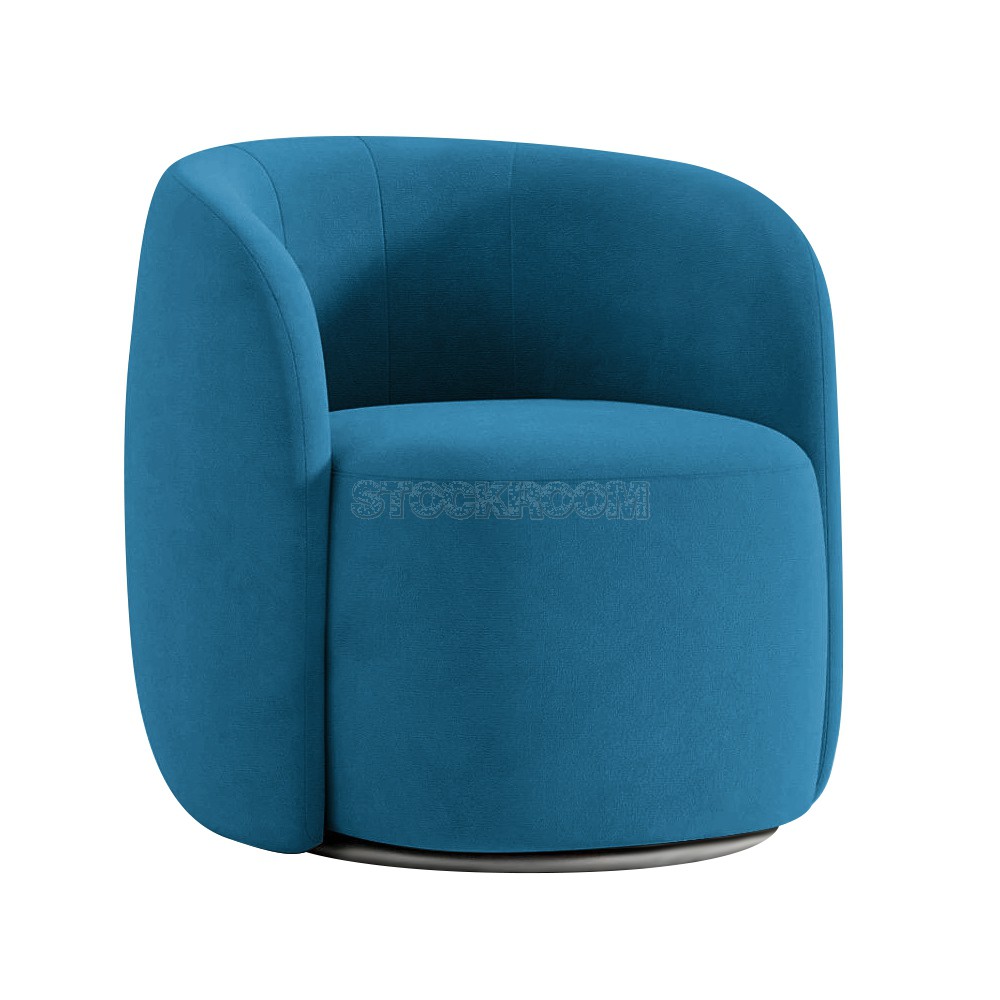 Robeto Contemporary Curved Single Seater and Lounge Chair