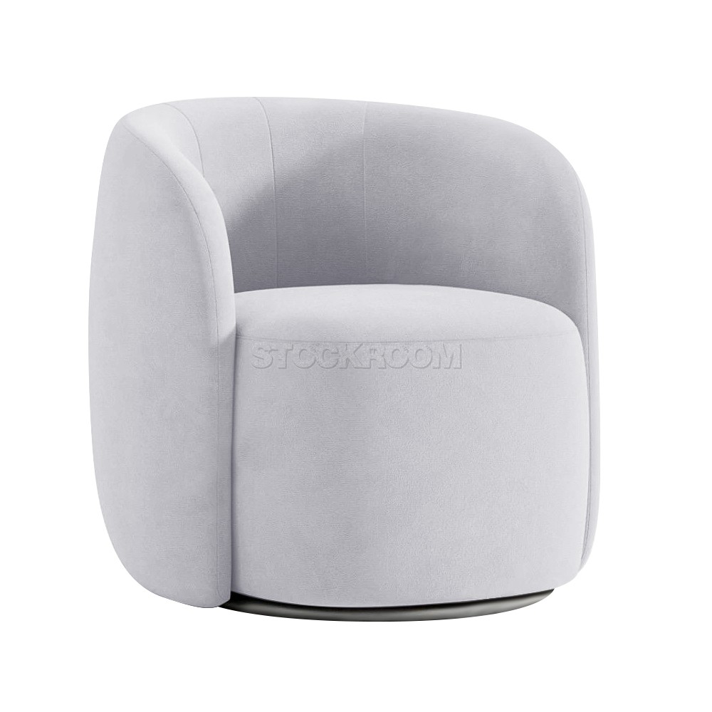 Robeto Contemporary Curved Single Seater and Lounge Chair