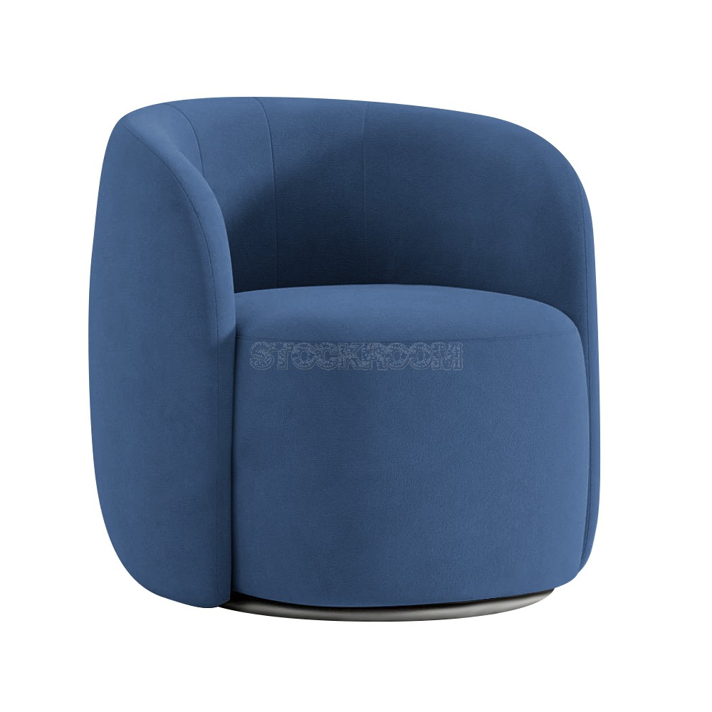 Robeto Contemporary Curved Single Seater and Lounge Chair