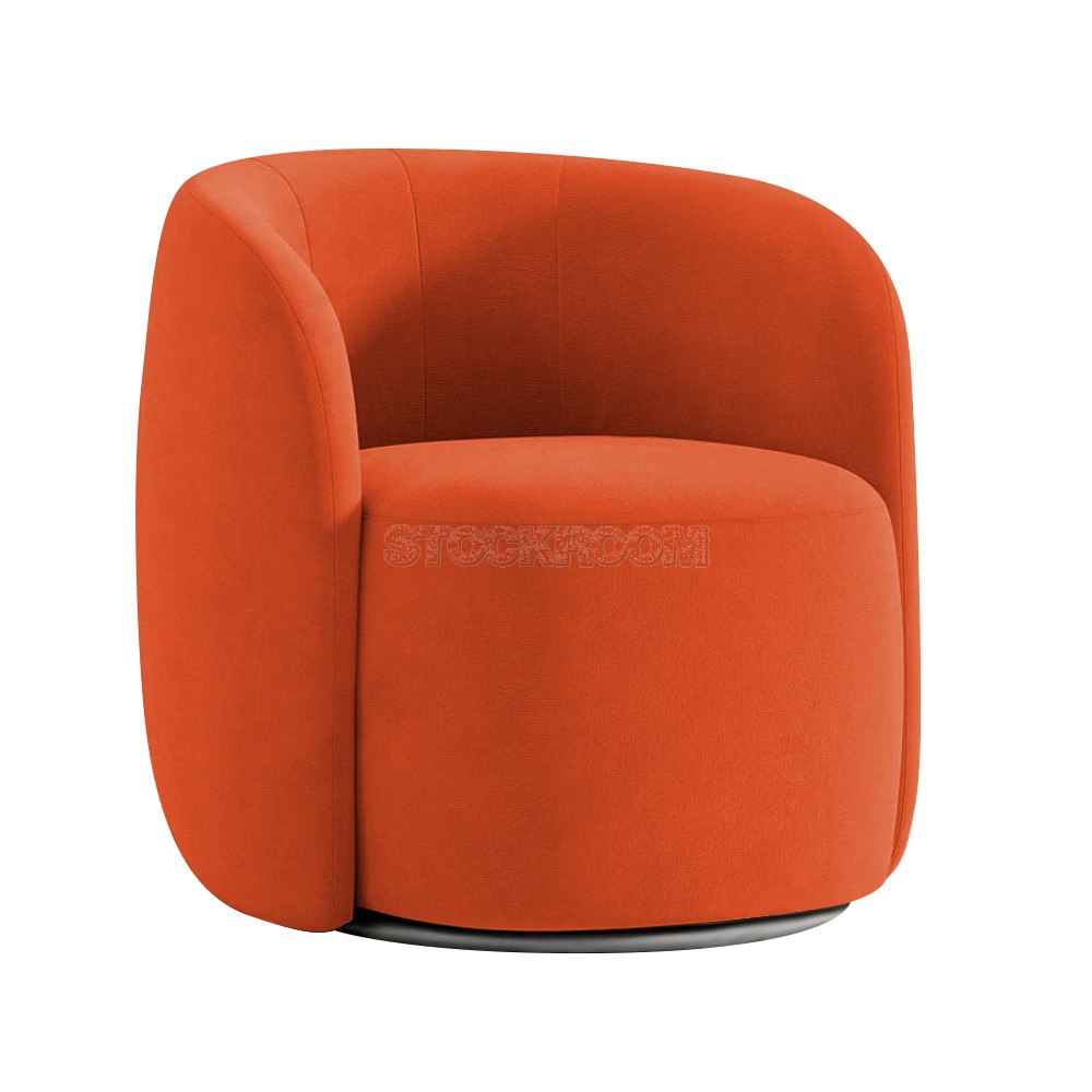 Robeto Contemporary Curved Single Seater and Lounge Chair